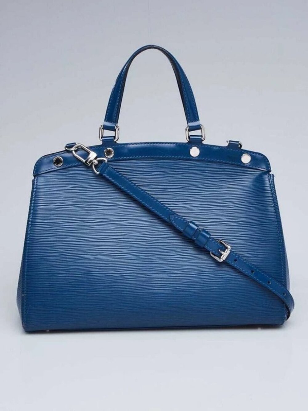 Louis Vuitton Cyan Epi Leather Brea MM Bag